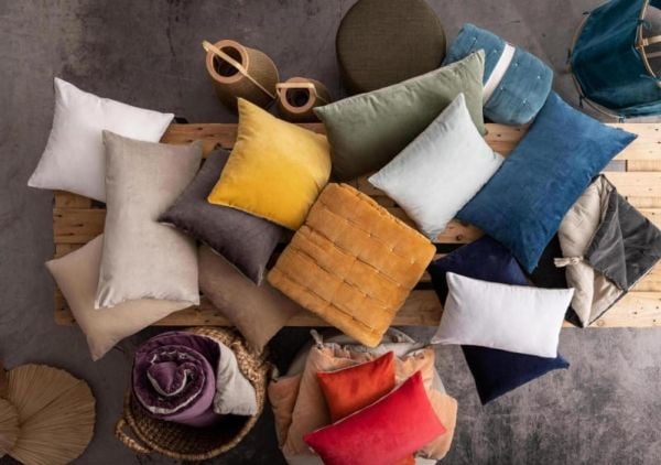 VIVARAISE ELISE CUSHION FICELLE 45X45