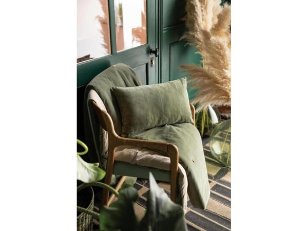 VIVARAISE ELISE CUSHION VERVEINE 45X45