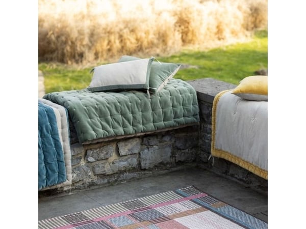 VIVARAISE ELISE CUSHION VERVEINE 40X65