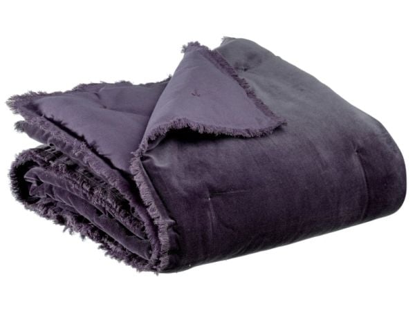VIVARAISE FARA BLANKET RAISIN 135X200 VIVARAISE FARA BLANKET RAISIN 135X200