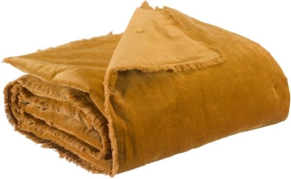 VIVARAISE FARA BLANKET Saffron 135X200