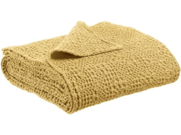 VIVARAISE TANA BLANKET GOLD 140X200