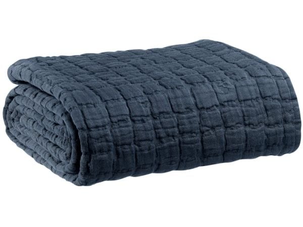VIVARAISE SWAMI BLANKT Navy 240X260