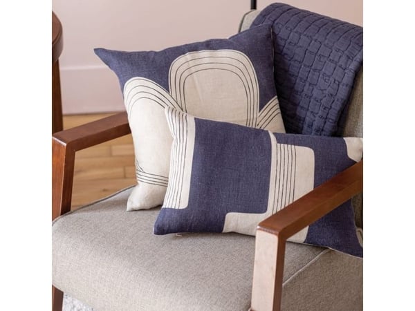 VIVARAISE SWAMI BLANKT Navy 240X260
