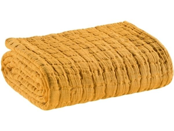 VIVARAISE SWAMI BEDCOV Saffron130X200