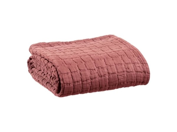 VIVARAISE SWAMI BEDCOV Sienne130X260