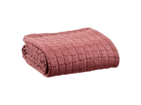 VIVARAISE SWAMI BEDCOV Sienne180X260