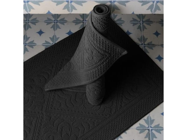 VIVARAISE ENZO Kylpyhuonematto Carbon 54X110
