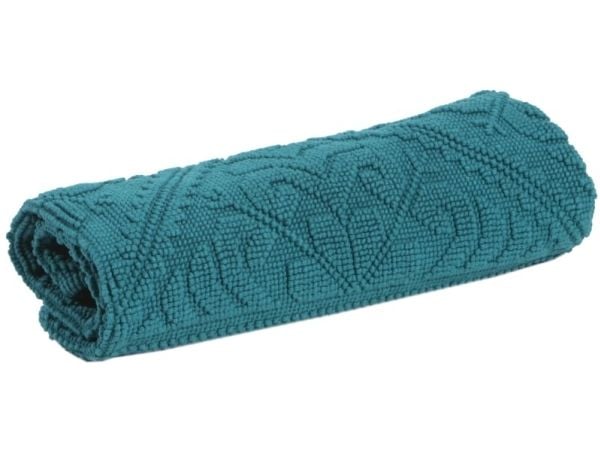 VIVARAISE ENZO BATHMAT PEACOCK 54X110