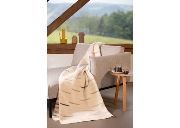 Fussenegger SAVONA Throw ShortLines Horizon 150x200