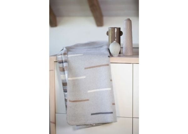 Fussenegger SAVONA Throw Short Lines Grey 150x200