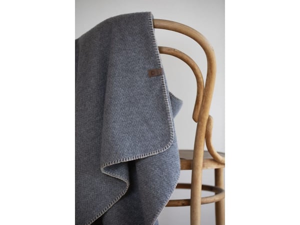 Fussenegger MERANO wool-blend throw " Grey 160x200cm
