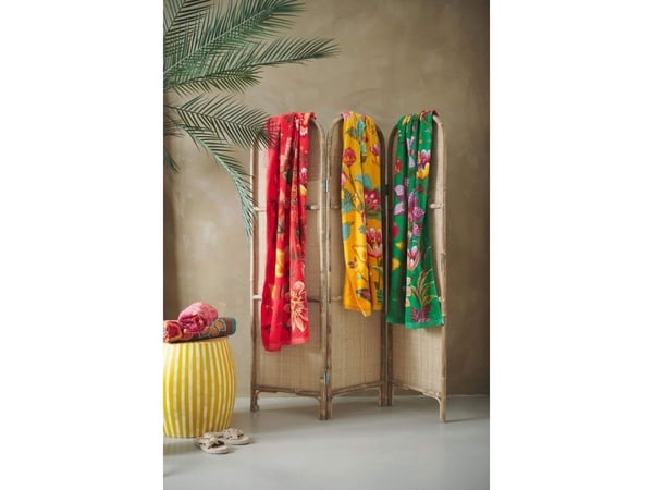 PIP Studio PIP Sunny side up beachtowel Red 100x180