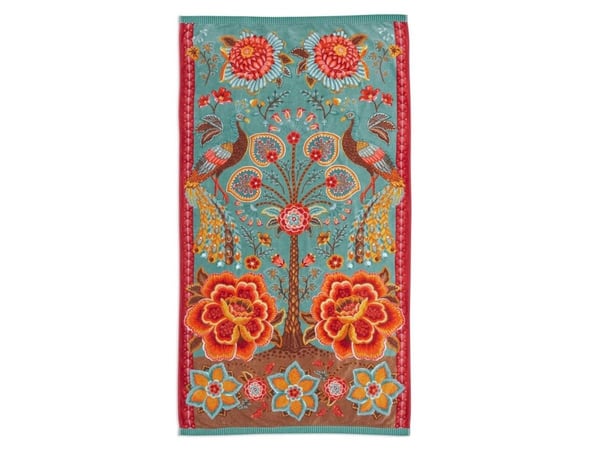 PIP Studio PIP Jungle Garden Towel Blu.Gre 100x180 PIP Studio PIP Jungle Garden Towel Blu.Gre 100x180