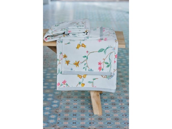 PIP Studio Les Fleurs Vit 70x140