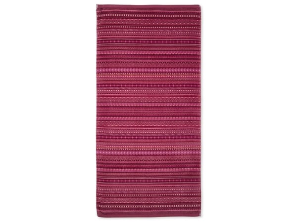 PIP Studio Geometric Print Dark Pink 70x140