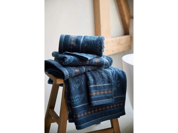 PIP Studio Jasmin Jacquard tummansininen 55x100