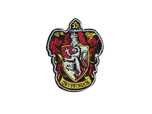 Harry Potter broderet emblemer, 6 stk