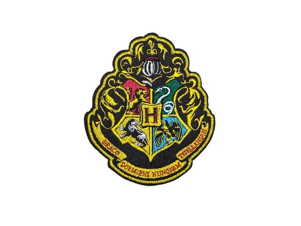 Harry Potter broderet emblemer, 6 stk