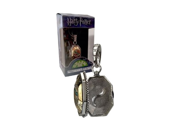 Slytherin medaljon Lumos vedhæng