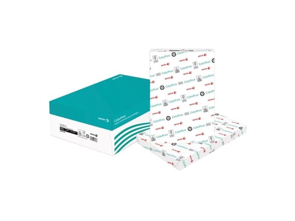 Xerox, Colorprint, white, træfri ECF 160g/m2 450mm x 320mm, SRA3, Bred bane pakke a 250 ark, FSC Mix - (3 stk.)