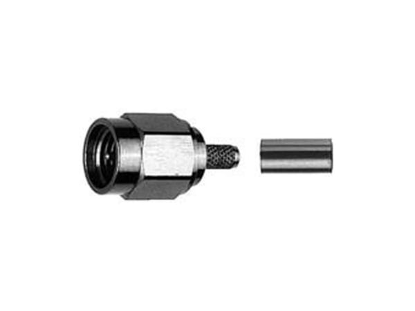 Telegärtner SMA-kontaktplugg - rett - 50 Ohm - J01150A0049 - 1 stk (J01150A0049)