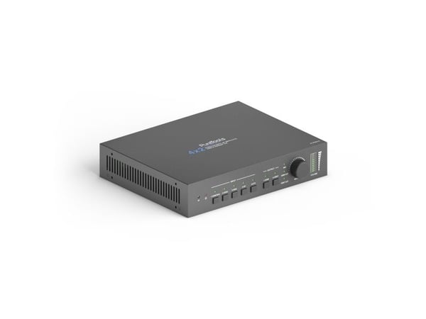 PureTools PT-PMS-42, Matrisevelger for mediapresentasjon, 18 Gbit/s, 3840 x 2160 piksler, Sort, Metall, Knapper, Rotasjon