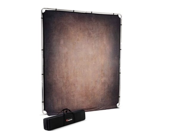 Manfrotto EzyFrame, Valnøtt, Polyester, 2000 mm, 2300 mm, 4,85 kg