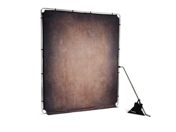 Manfrotto EzyFrame, Valnöt, Polyester, 2000 mm, 2300 mm, 4,85 kg