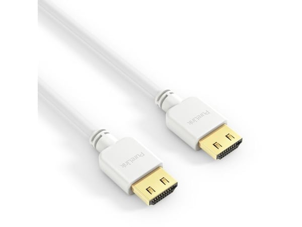 PureLink PI0501-003, 0,3 m, HDMI Type A (Standard), HDMI Type A (Standard), 18 Gbit/sek., Hvid
