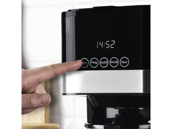Gastroback Essential S, Kaffebrygger (drypp), 1,25 l, Malt kaffe, 900 W, Svart, Rustfritt stål