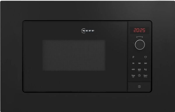 Neff HLAWG26S3, Innebygget, Solo mikrobølge ovn, 20 l, 800 W, Innebygd skjerm, LED