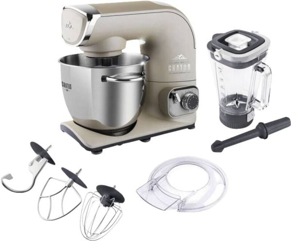 Eta Gratus Evo Smart, 5,5 l, Beige, Jekk, Rotasjon, 1,5 l, Vispe, Blending, Elte, Miksing, 1,35 m