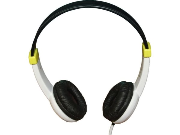 Geemarc Telecom Kiwibeat Music 101, Koblet med ledninger (ikke trådløs), 20 - 20000 Hz, Musikk, Hodesett, Sort, Grønn, Hvit