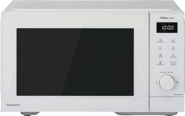 Panasonic NN-GD34QWEPG, Pöytämalli, Grillimikroaaltouuni, 23 L, 1000 W, Sisäänrakennettu näyttö, Painikkeet, Rotaatio