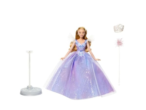 Mattel Universal Pictures'' Wicked: For Good Deluxe Glinda-dukke med klær inspirert av filmen, og 3 tilbehørsdeler, Motedukke, Jente, 6 år, Jente, ...