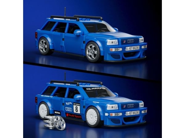 Hot Wheels Brick Shop Speed Series 1994 Audi Avant