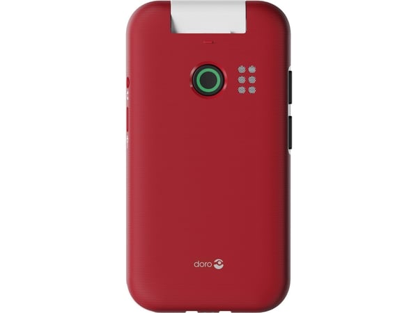 Doro Leva E22, Simpukka, Yksittäinen SIM, 7,11 cm (2.8"), 0,3 MP, 1150 mAh, Punainen, Valkoinen