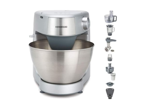 Kenwood Electronics KHC29A.X0SI, 4,3 l, Grå, Sølv, 1,6 kg, 500 g, 8 egg, Plast