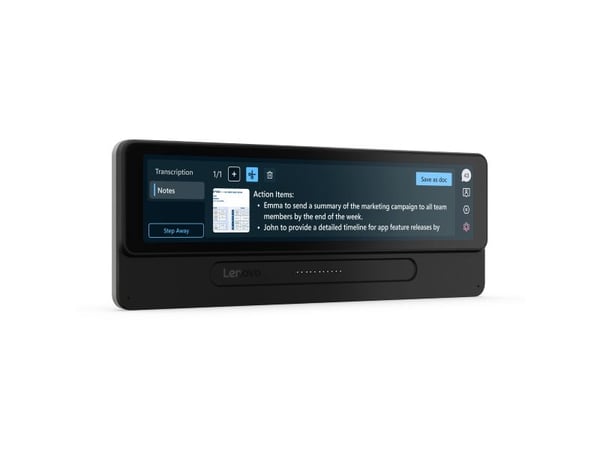 Lenovo Magic Bay - Laptop head up display - luna gray