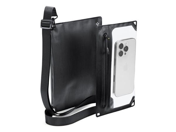 Spigen A640 Aqua Shield, Strandaktiviteter, Camping, Vannsportsaktiviteter, Universell, Svart, Gjennomsiktig, Termoplastisk polyuretan (TPU), Glide...