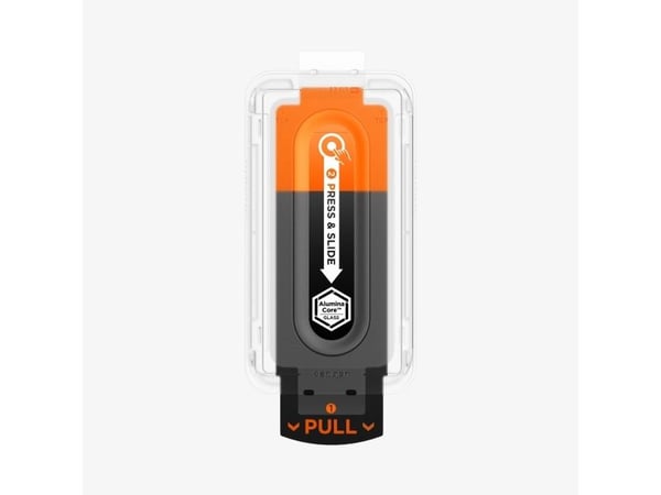 Spigen GLAS.tR EZ Fit Pro, Google, Pixel 10 Pro Fold, Støvresistent, Ripebestandig, Gjennomsiktig, 2 stykker
