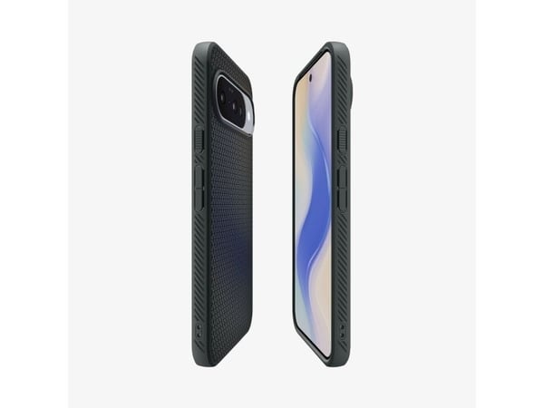 Spigen Liquid Air (MagFit), Mobilskal, Google, Google - Pixel 10 Pro Google - Pixel 10, 16 cm (6.3"), Grön