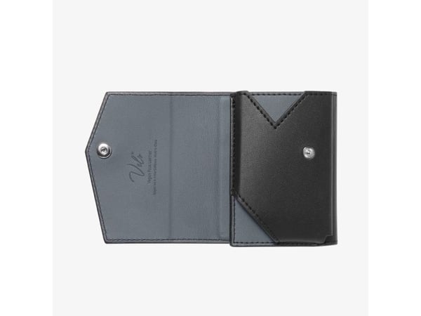 Spigen Valentinus Pro, Kortholder, Svart, PU lær, Apple, 1 stykker