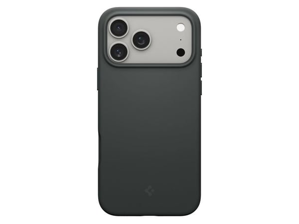 Spigen Silicone Fit (MagFit), Mobilskal, Apple, iPhone 17 Pro Max, 17,5 cm (6.9"), Mörkgrön