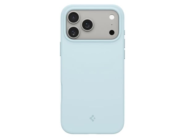 Spigen Silicone Fit (MagFit), Etui, Apple, iPhone 17 Pro Max, 17,5 cm (6.9"), Lyseblå