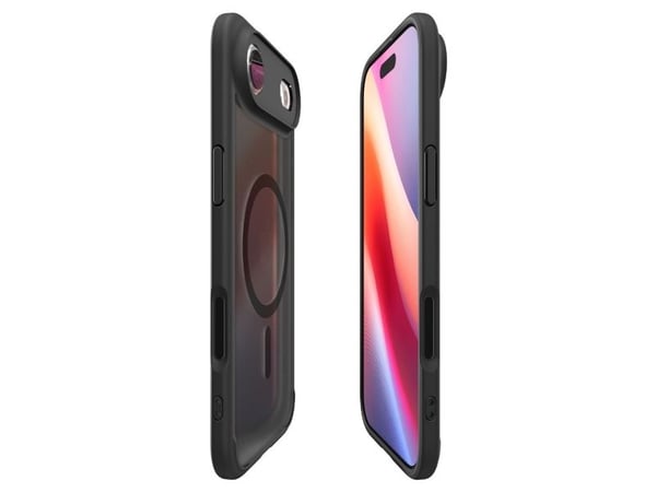 Spigen Ultra Hybrid (MagFit), Mobilskal, Apple, iPhone 17 Air, 16,5 cm (6.5"), Svart