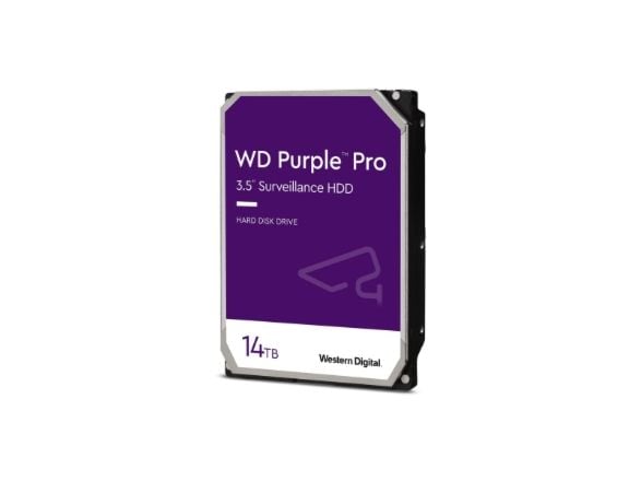 WD Purple Pro 14TB 3,5'' SATA III (6 Gb/s) serverstasjon (WD142PURP)