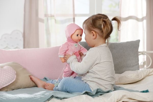 BABY born @ Hannah Let''s Play 36cm, Babydukke, Jente, 1 år, Gutt/Jente, Gir fra seg lyd, 360 mm