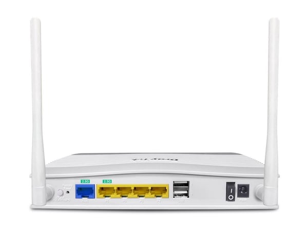 Draytek Vigor 2136ax - Trådlös router 4-ports-switch - 1GbE, 2.5GbE - Wi-Fi 6 - Dubbelband